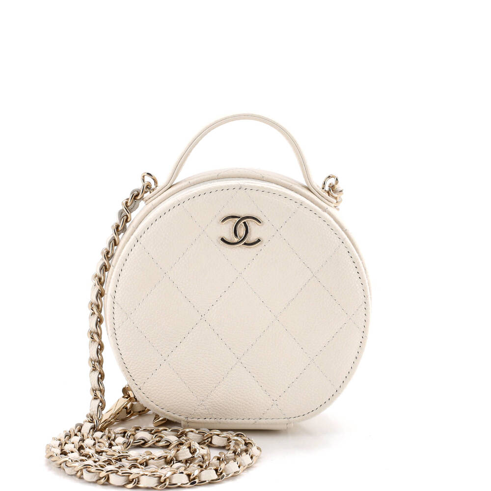 Chanel Handle With Care Round Vanity #264205C32B